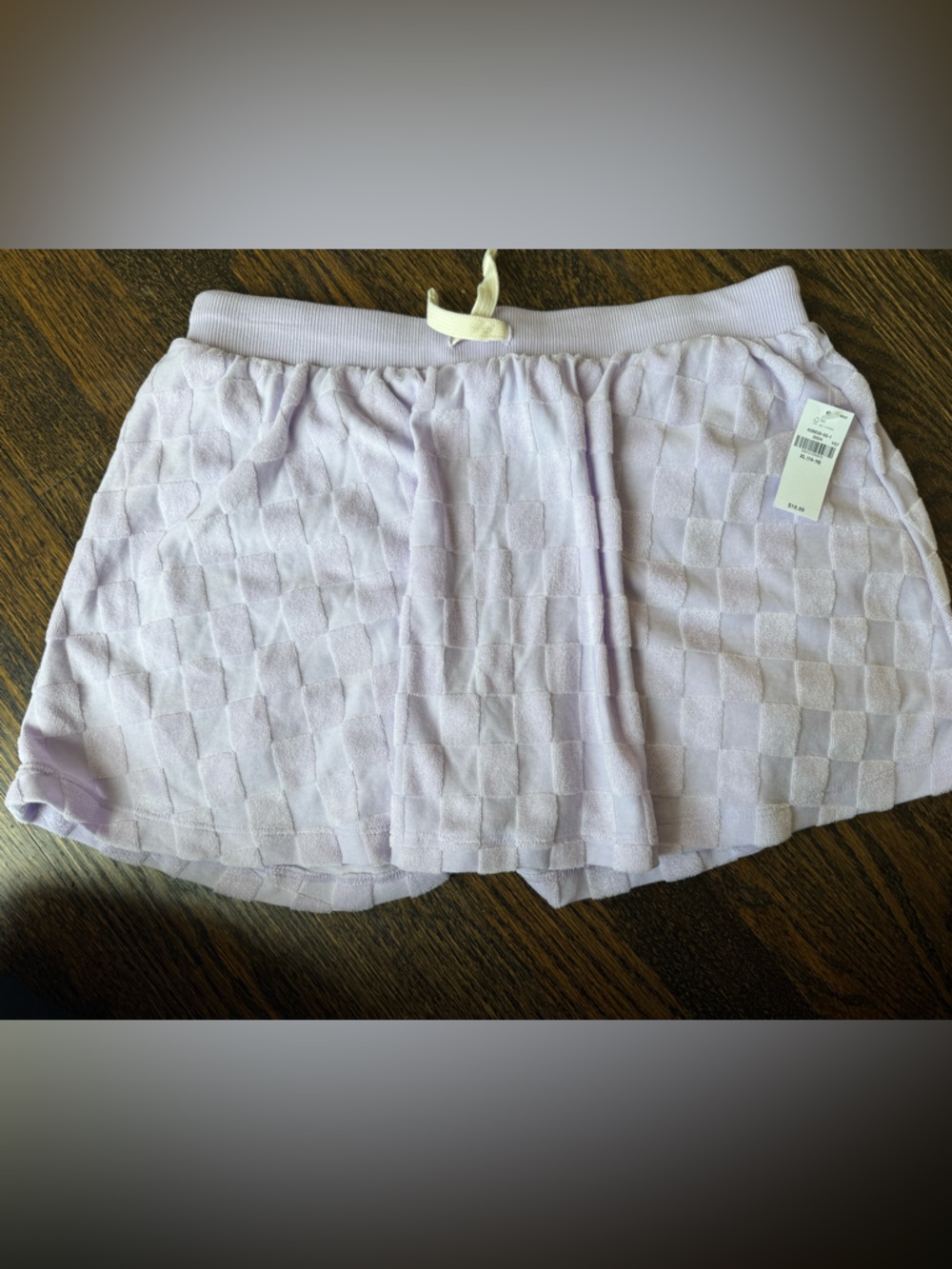Old Navy Lavender Textured Girls Shorts